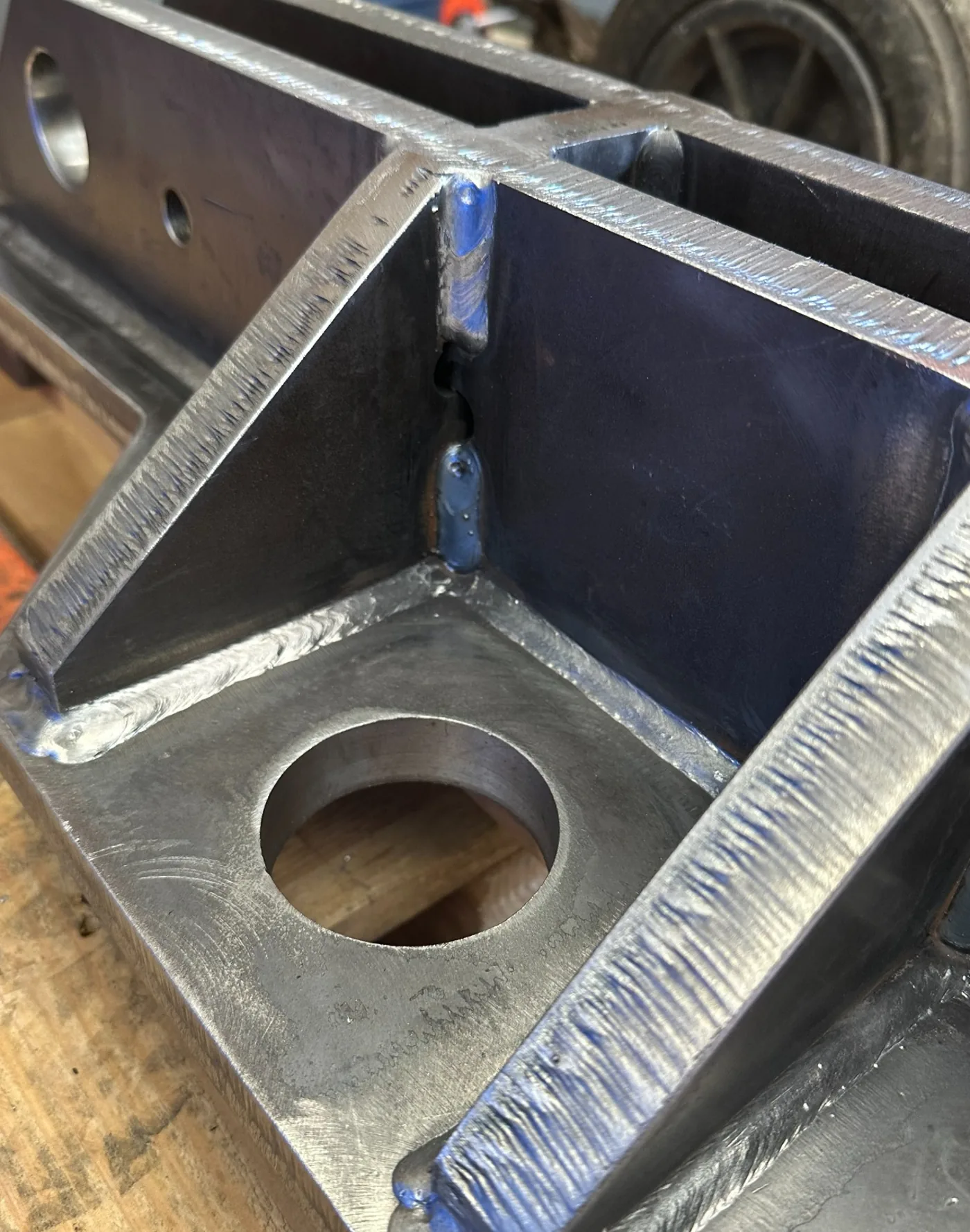 TIG welding Milton Keynes fabricated bracket component