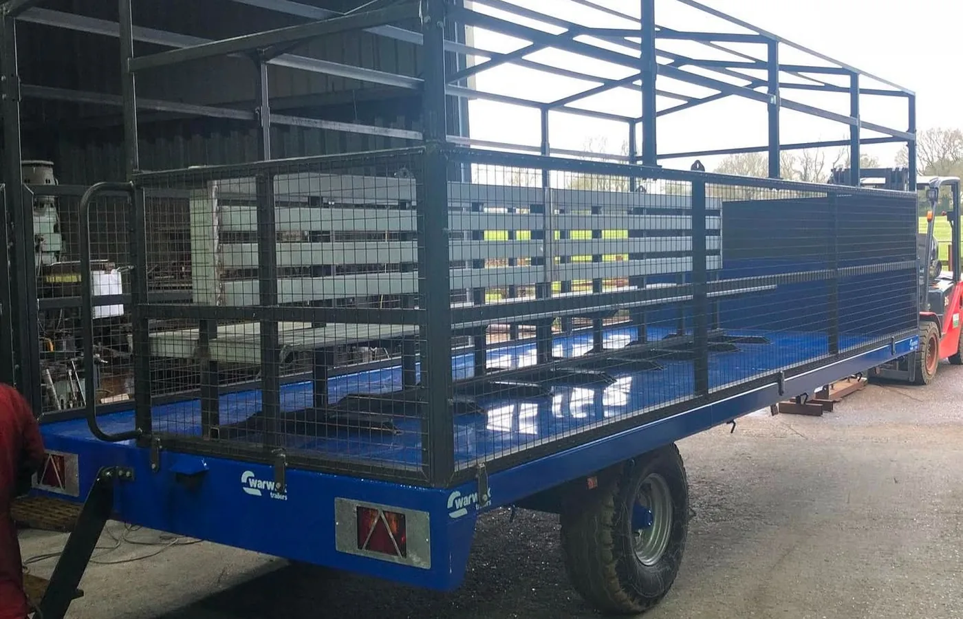 metal fabrication bespoke trailer remodel project