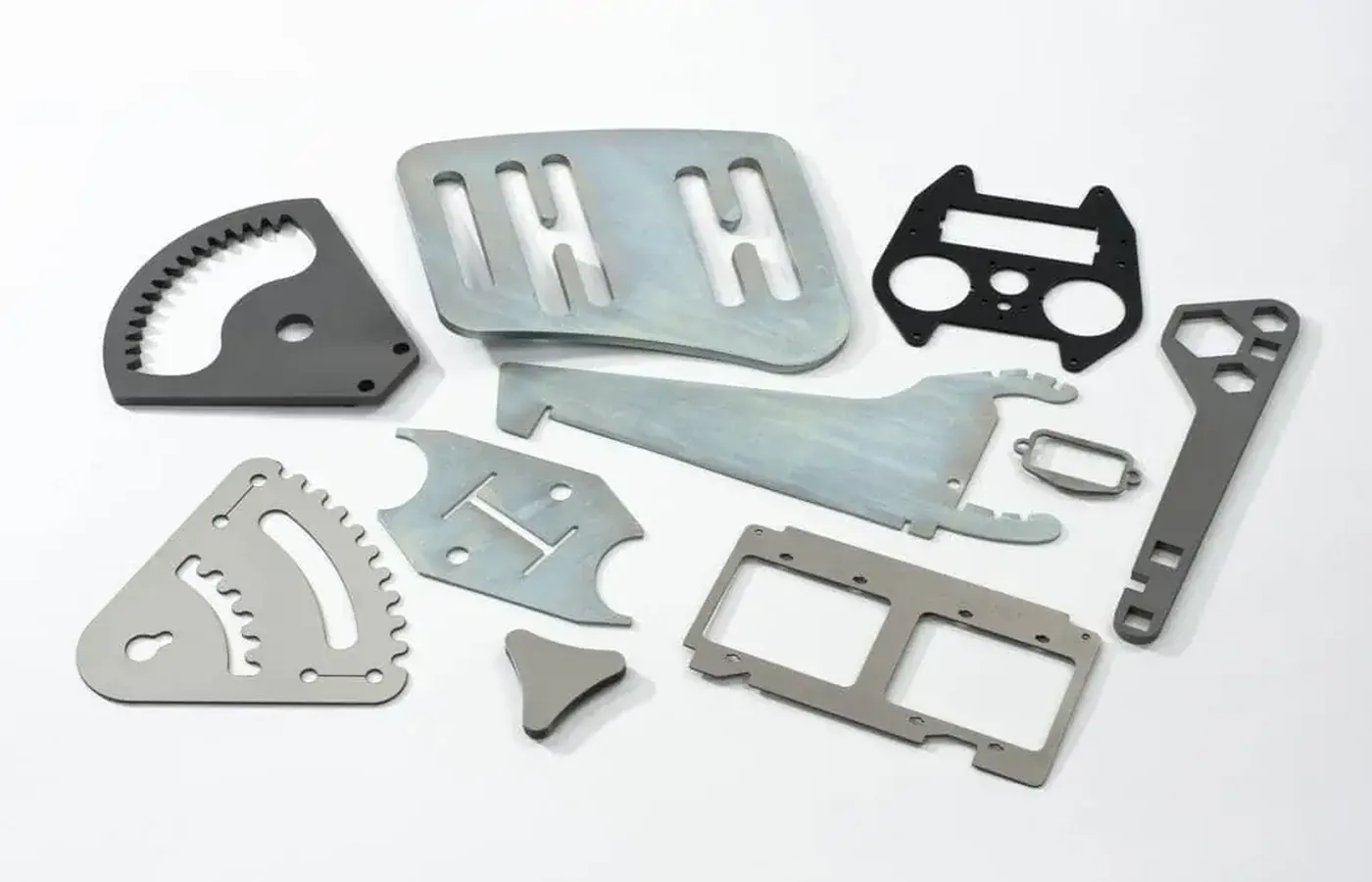 laser cut parts ready for welding folding and assembly