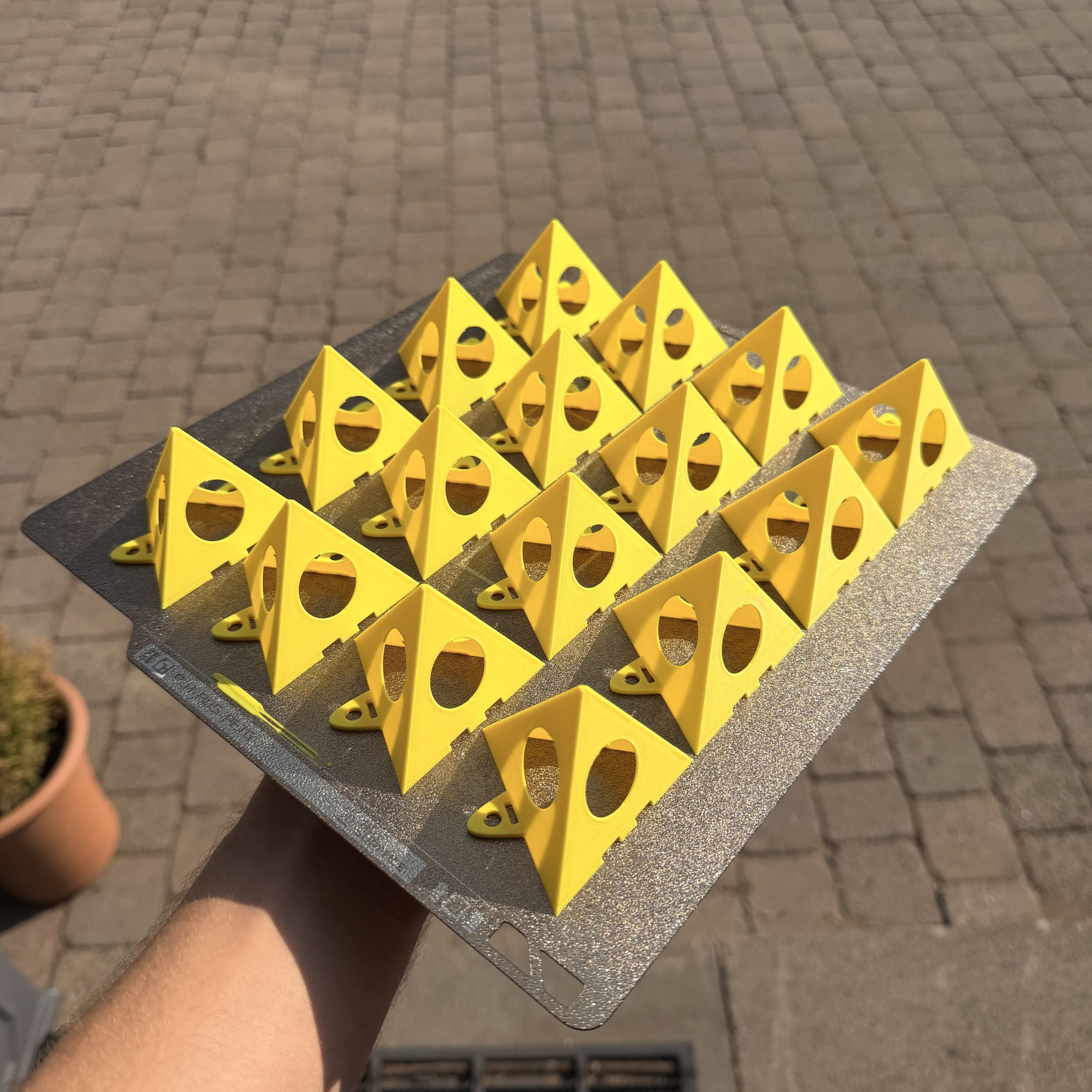 Recent industrial 3D printed component made by Wards