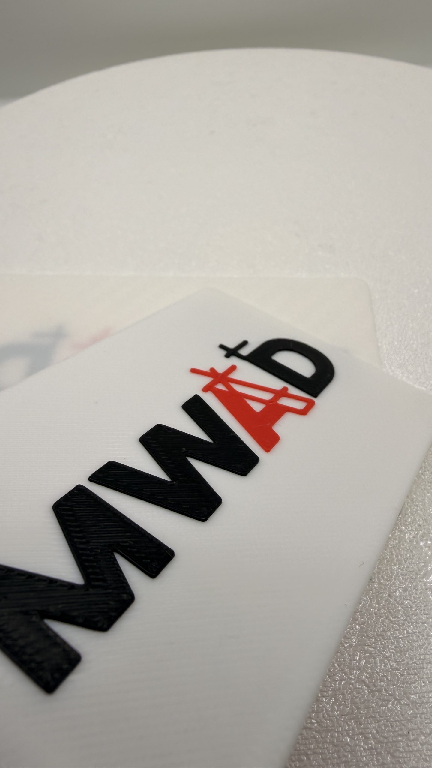 Industrial 3D printed component produced in the Wards workshop
