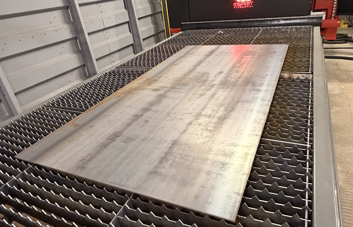Subcontract laser cutting production at Wards Welding and Fabrications