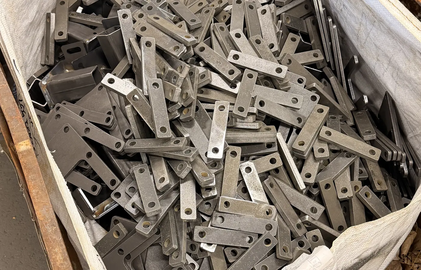 Finished production laser cut components