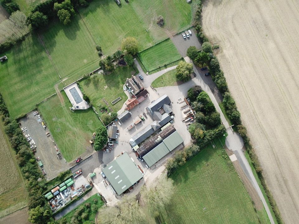 Wards Welding Newfield Farm manufacturing site overview near Milton Keynes